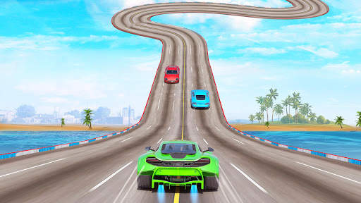 Crazy Car Stunt Game- Stunt Car Games on Mega Ramp screenshot 4