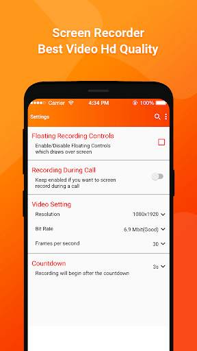 Screen Recoder with audio and facecam screenshot 5