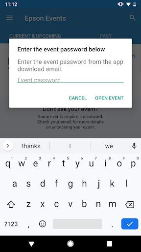 Epson Events screenshot 2