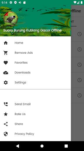 Suara Burung Kutilang Gacor Offline screenshot 6