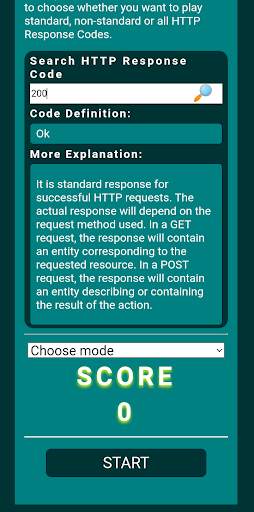 HTTP Response / Status Code screenshot 3