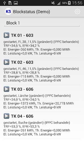 MBDS-K5 SmartClient Mühlböck screenshot 1