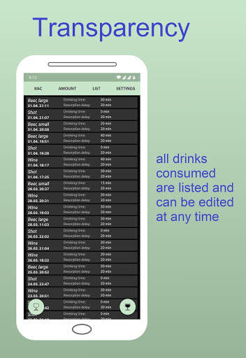 Alcohol Tester BAC Calculator Alcohol Tracker screenshot 3
