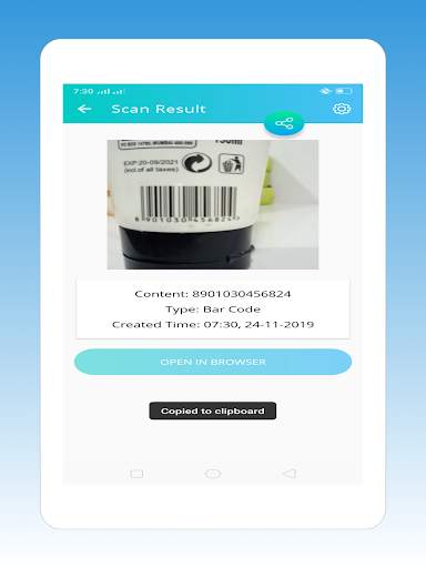 Free QR & Barcode Scanner screenshot 14