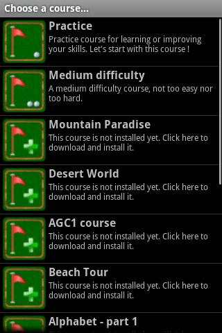 Mini Golf'Oid Free screenshot 2
