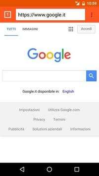 Orange Mini Browser स्क्रीनशॉट 5