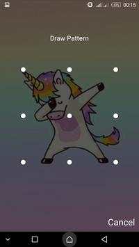 Unicorn password Lock Screen screenshot 7