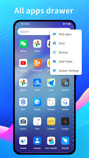 Cool R Launcher for Android 11 screenshot 2