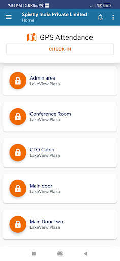 Spintly Smart Access screenshot 1