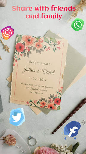 Invitation Card Maker - eCards, Greeting Cards screenshot 5