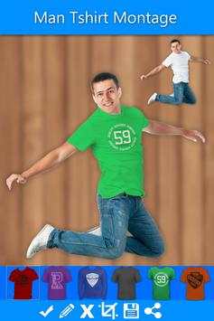 Man Tshirt Montage PhotoEditor screenshot 5