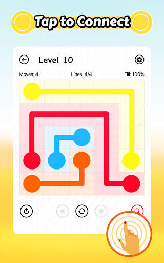Lined - Free Pipe Game, Connect the Dots screenshot 8