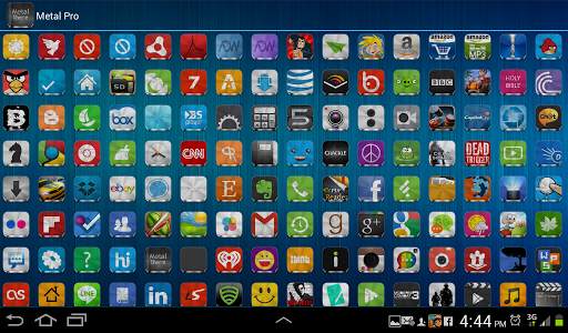 Metal Free(APEX NOVA GO THEME) screenshot 12