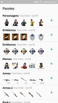 Stickers FF for WhatsApp screenshot 1