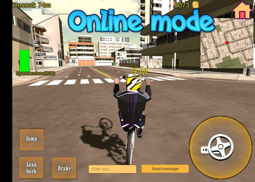 Wheelie Bike 3D - BMX wheelie screenshot 4
