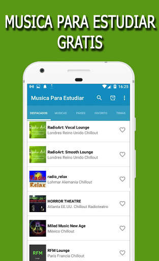 Study Music app screenshot 2