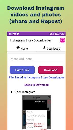 Video and Photo Downloader for Instagram Repost IG screenshot 1