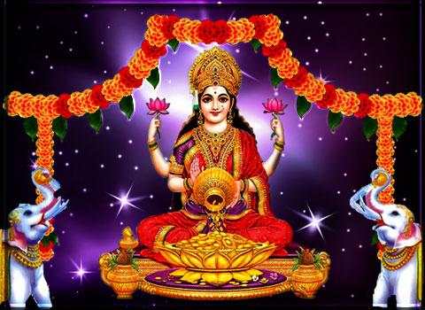 Lakshmi Devi LWP - Shake to Change Theme,Greetings screenshot 24