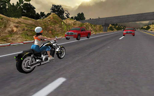 Racing Girl 3D screenshot 5