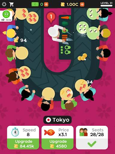 Sushi Bar Idle скриншот 6