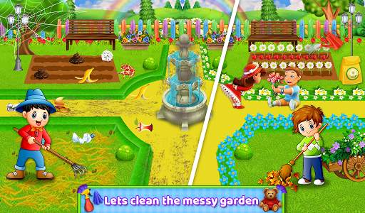 Home Cleanup Game | Doll House Cleaning | Doll set screenshot 22