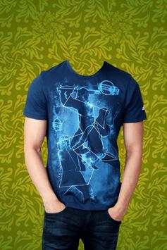 Man T-Shirt Photo Suit screenshot 1