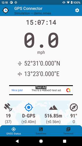 GPS Connector screenshot 1