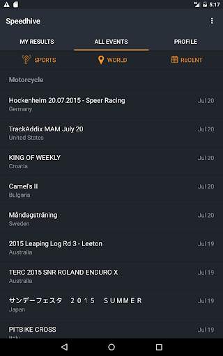 MYLAPS Speedhive screenshot 8