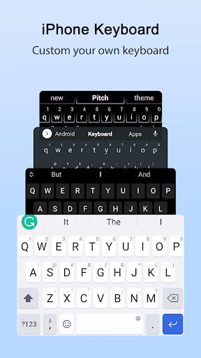 Iphone keyboard screenshot 1