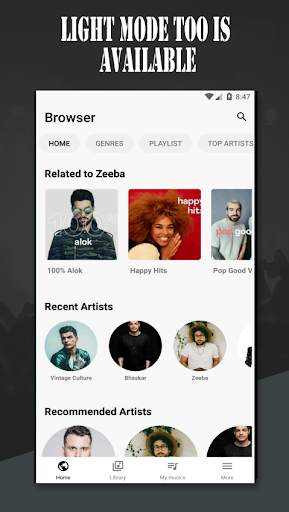 Fyzer Music Player mp3 screenshot 4