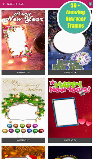 New Year Photo Frames - Photo Editor & Photo Frame screenshot 7