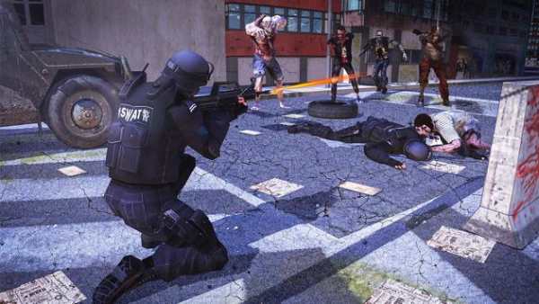 City Survival Shooter - Pertahanan Zombie screenshot 3