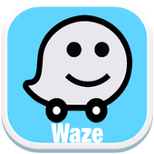 Waze GPS Maps Traffic Alerts Live Navigation Free icon