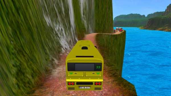 Real Bus Offroad Driving Games 2018 screenshot 1