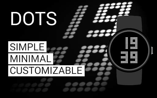 DOTS Watch Face screenshot 1