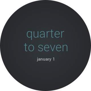 Textual Watch Face Lite screenshot 6