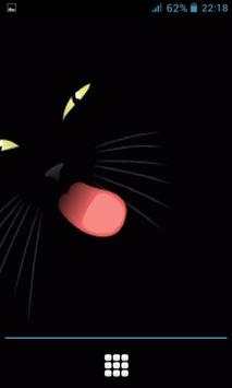 Dark Cat Lick LWP screenshot 2