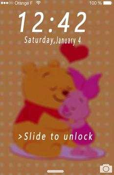 Lock Screen For The Pooh 5 تصوير الشاشة