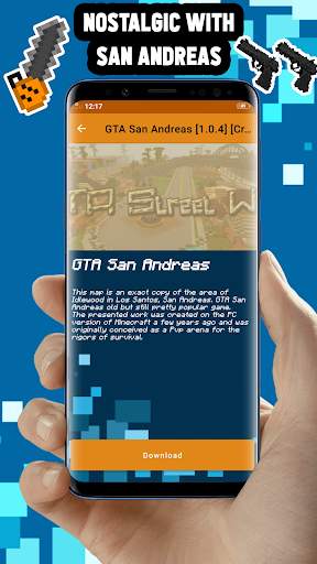 SA GTA Mod for MCPE screenshot 4