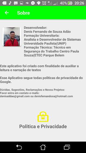 Narrador de Texto Offline screenshot 5