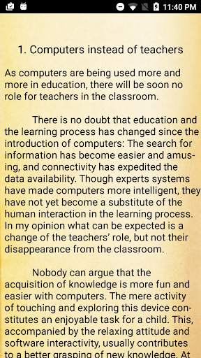 English Essays II screenshot 2