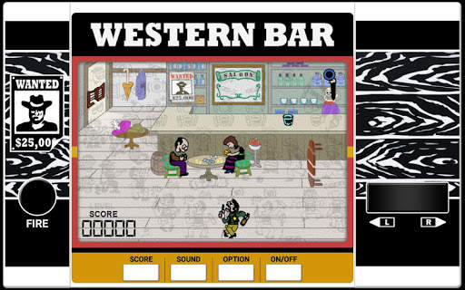 Western Bar(80s LSI Game, CG-300) screenshot 11