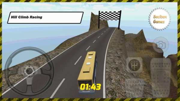 Ekstrim Bus Bukit Climb Racing screenshot 4