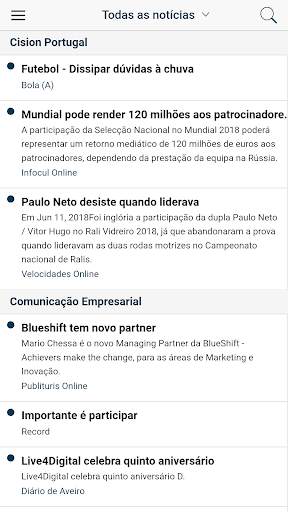 Cision Mobile screenshot 2