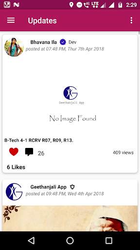 Geethanjali College App screenshot 3