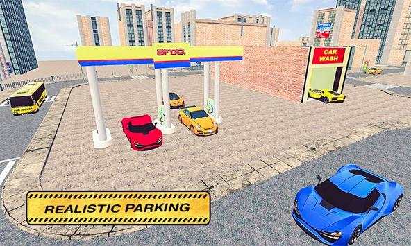 Gas Station & Cars Wash Advanced Construction Game screenshot 4