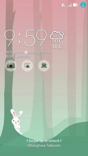 Bunny Angie ASUS ZenUI Theme screenshot 1