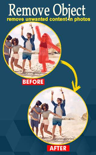 PixelRetouch - Remove unwanted content in photos скриншот 1