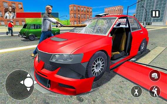 Real Gangster Theft Car Destruction Game screenshot 7
