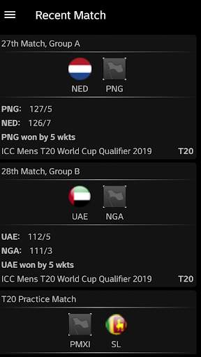 Live Score and Schedule screenshot 4